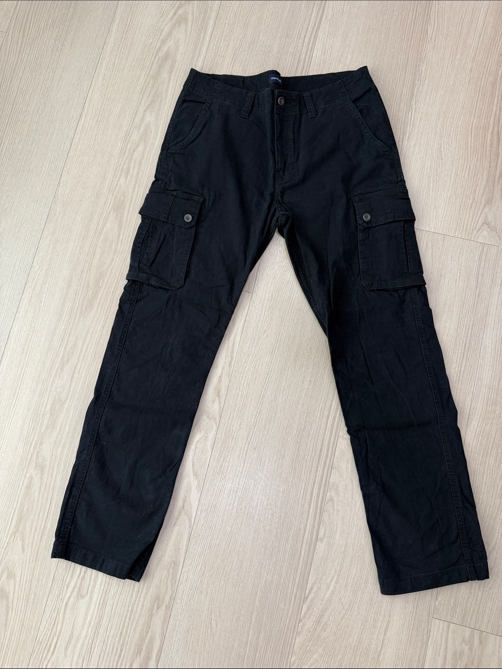 St. John Bay 34x32 Black Men’s Cargo Pants - Classic Utility Style